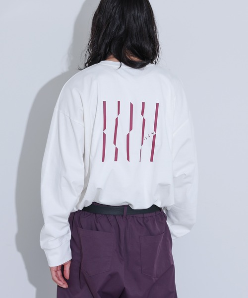 MDR(エムディアール)の「MDRロゴプリントロングスリーブTシャツ(Tシャツ/カットソー・メンズ・ブラック/オフホワイト・L/M)」の5枚目の写真