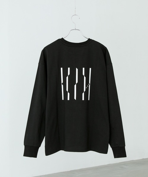 【アキ様】HUMAN MADE ロングスリーブTシャツ ブラック マルチフォントオーバーサイズドロングスリーブTシャツ(EZBH
