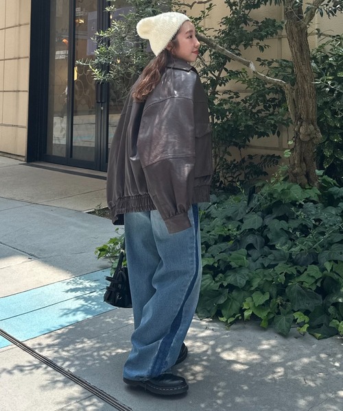 RODEO CROWNS WIDE BOWL（ロデオクラウンズワイドボウル）の「ワイド ルーズデニム（デニムパンツ・レディース・ライトブルー/ブルー/ワンウォッシュ・MEDIUM/SMALL）」の15枚目の写真