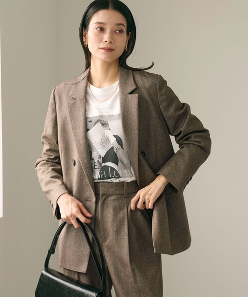 ホームスパン ダブル ジャケット ストレッチ（テーラードジャケット