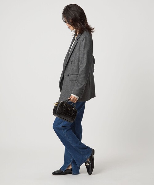 ホームスパン ダブル ジャケット ストレッチ（テーラードジャケット