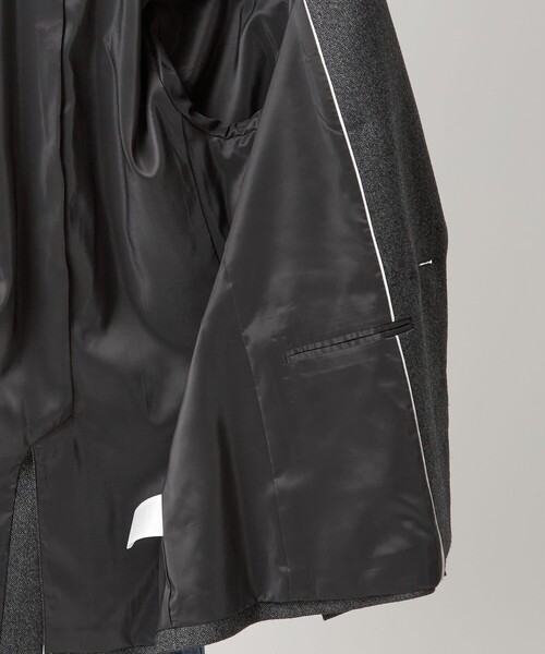 セール】ホームスパン ダブル ジャケット ストレッチ（テーラード