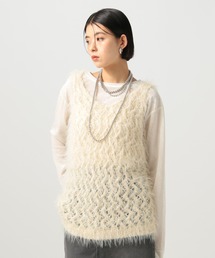 BAYFLOW | [前後で着られる]2WAYバスケットベスト(ベスト)