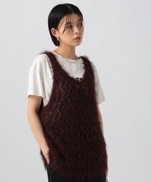 BAYFLOW | [前後で着られる]2WAYバスケットベスト(ベスト)