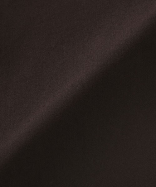 無印良品（ムジルシリョウヒン）の「婦人　乾きやすい　ブロードワイドテーパードパンツ（その他パンツ・レディース・ブラック/ネイビー系/ダークブラウン・S/M/L/XL）」の5枚目の写真