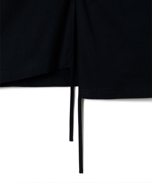 soduk（スドーク）の「twisted t-shirt（Tシャツ/カットソー・レディース・ブラック/ホワイト/ブルー・ONE SIZE）」の14枚目の写真