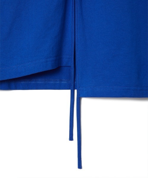 soduk（スドーク）の「twisted t-shirt（Tシャツ/カットソー・レディース・ブラック/ホワイト/ブルー・ONE SIZE）」の8枚目の写真