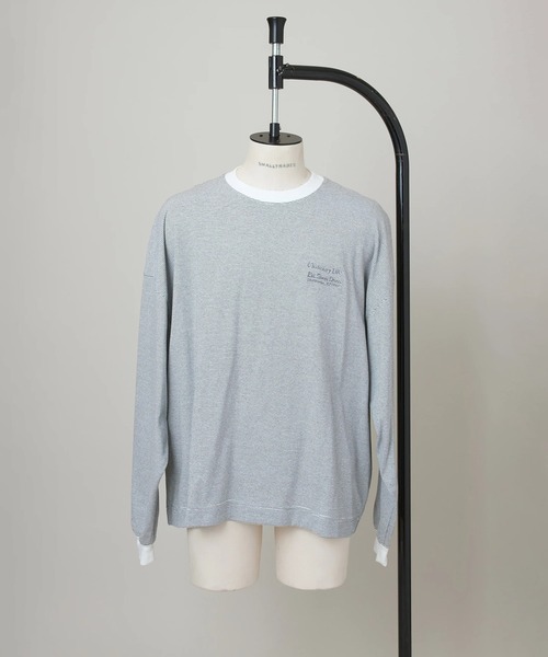 SHINYAKOZUKA(シンヤコヅカ)の「ORDINARY L/S TEE ISSUE 7(Tシャツ/カットソー・メンズ・ホワイト/ブラック・S/M/L)」の1枚目の写真
