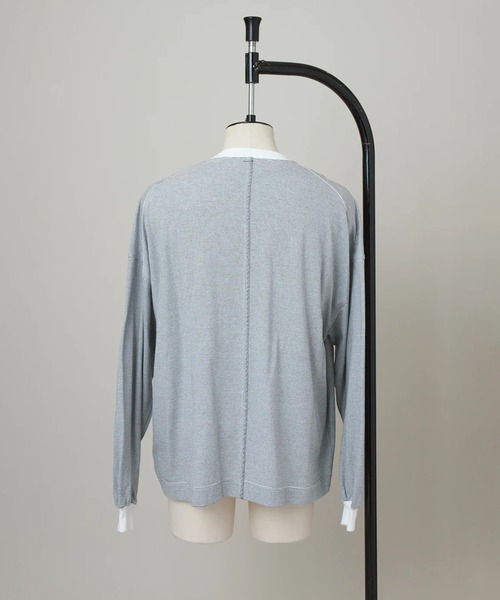 SHINYAKOZUKA(シンヤコヅカ)の「ORDINARY L/S TEE ISSUE 7(Tシャツ/カットソー・メンズ・ホワイト/ブラック・S/M/L)」の4枚目の写真