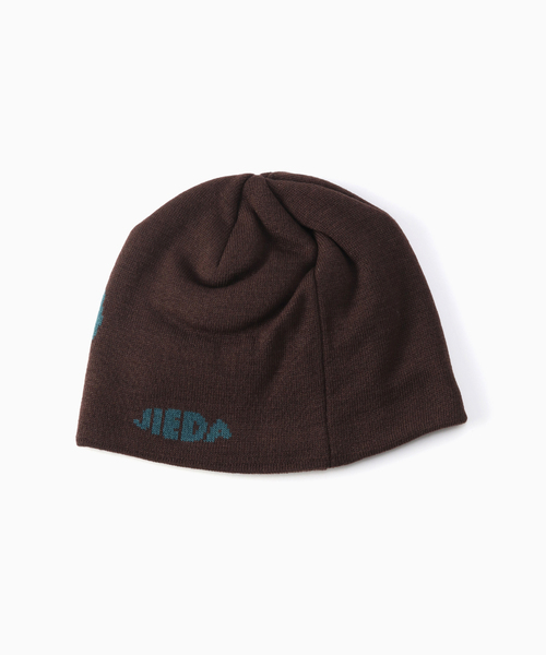 Jieda（ジエダ）の「JIEDA /ジエダJ LOGO KNIT CAP（ハット・メンズ・ブラック/ブラウン・FREE）」の3枚目の写真