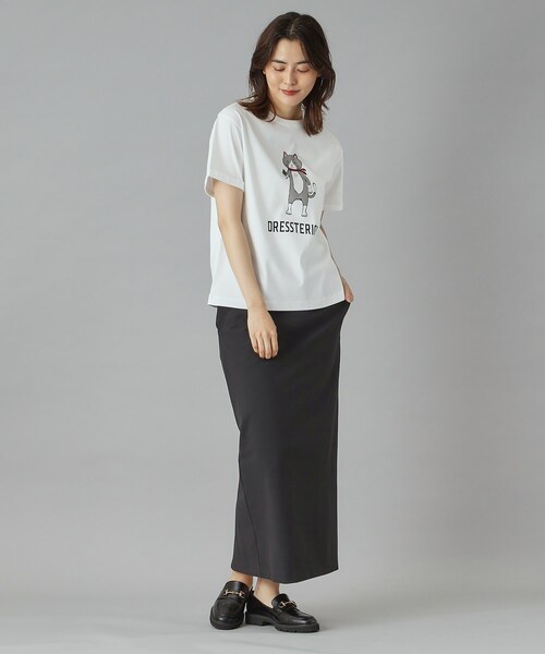 DRESSTERIOR（ドレステリア）の「【洗える/ポケット付き】ストレッチナロースカート（スカート・レディース・ブラック/ナチュラル・38/36/34/40）」の16枚目の写真