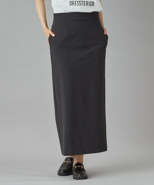 DRESSTERIOR（ドレステリア）の「【洗える/ポケット付き】ストレッチナロースカート（スカート・レディース・ブラック/ナチュラル・38/36/34/40）」の15枚目の写真