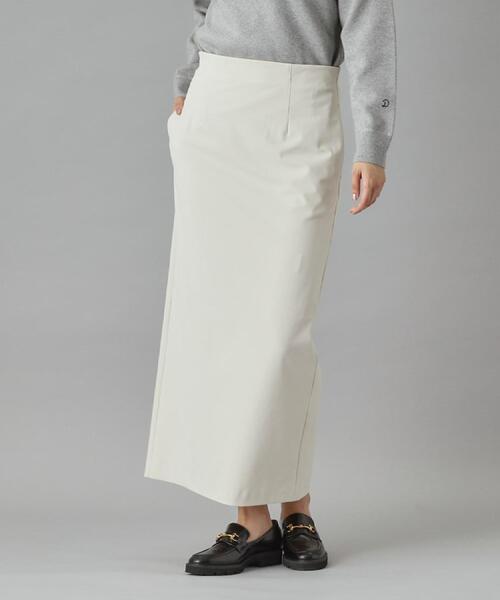DRESSTERIOR（ドレステリア）の「【洗える/ポケット付き】ストレッチナロースカート（スカート・レディース・ブラック/ナチュラル・38/36/34/40）」の7枚目の写真