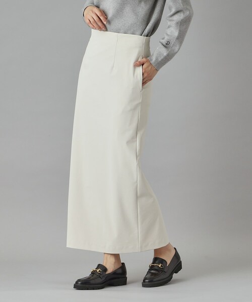 DRESSTERIOR（ドレステリア）の「【洗える/ポケット付き】ストレッチナロースカート（スカート・レディース・ブラック/ナチュラル・38/36/34/40）」の6枚目の写真