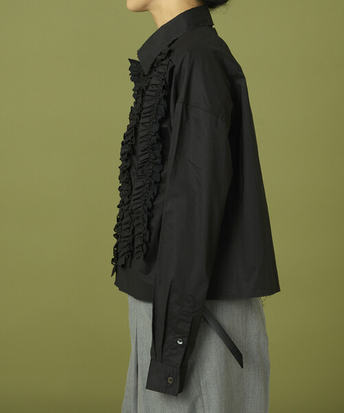 セール】Freada/フリーダ フロントフリル レース シャツ（シャツ