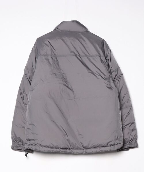 fridge（フリッジ）の「【EVCON×TAION】エビコン×タイオン　DOWM ZIP UP BLOUSON（ダウンジャケット/コート・メンズ・グレー・3/1）」の2枚目の写真