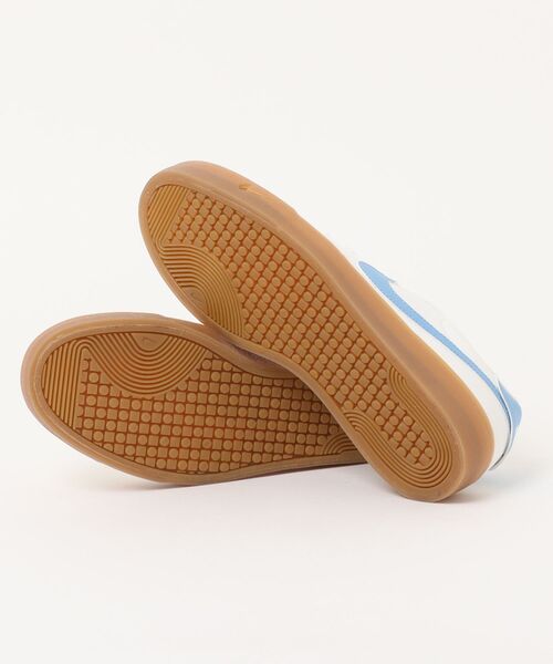 NIKE(ナイキ)の「NIKE ナイキ COURT SHOT メンズスニーカー 薄底 ロープロファイルシューズ(コートショット) IB4475-133 セイル/ブルービヨンド/ガムライトブラウン/ホワイト(スニーカー・メンズ・ホワイト×ブルー・26.0cm/27.0cm/28.0cm/29.0cm/30.0cm/31cm)」の3枚目の写真