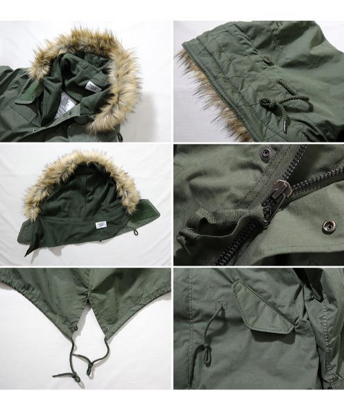 HOUSTON ヒューストン M-65 PARKA モッズコート マルチWAY