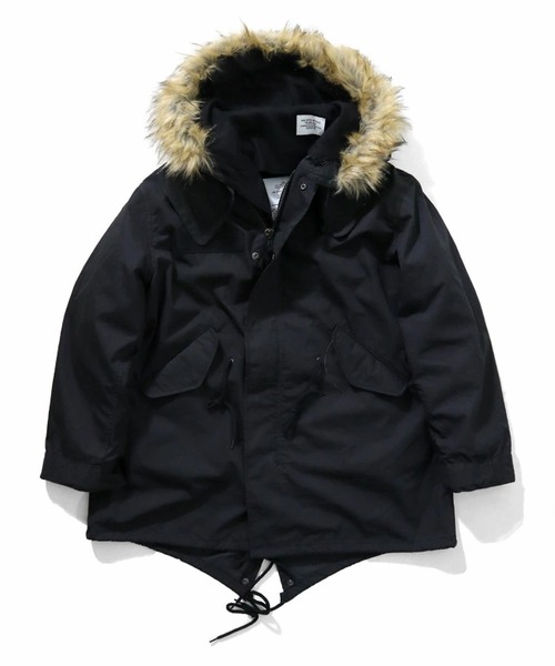 HOUSTON(ヒューストン)の「HOUSTON ヒューストン M-65 PARKA モッズコート マルチWAY コート&キルティングライナー2点セット(モッズコート・メンズ・ブラック/オリーブ・S/M/L/XXXS/XXS/XS)」の18枚目の写真