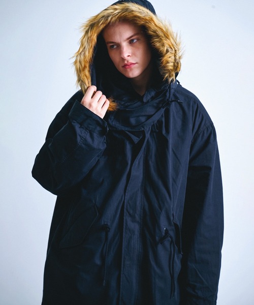 HOUSTON ヒューストン M-65 PARKA モッズコート マルチWAY コート