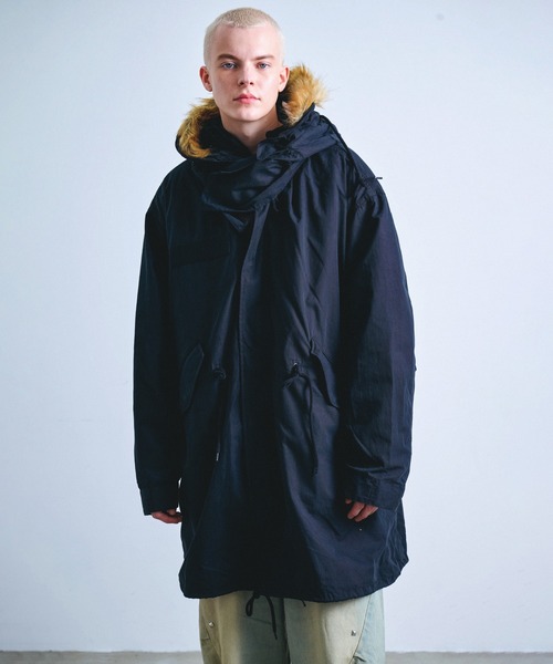 Luca HOUSTON ヒューストン M-65 モッズコート セール】HOUSTON ヒューストン M-65 PARKA モッズコート マルチWAY