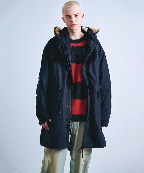 セール】HOUSTON ヒューストン M-65 PARKA モッズコート マルチWAY