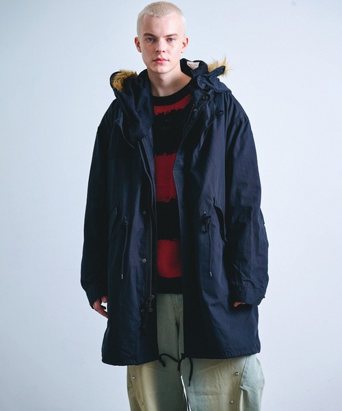 セール】HOUSTON ヒューストン M-65 PARKA モッズコート マルチWAY