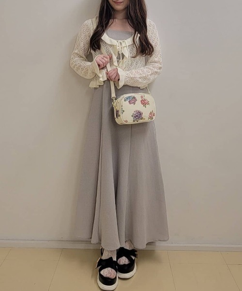 Maison de FLEUR(メゾンドフルール)の「日比谷花壇コラボ ゴブランショルダー(ショルダーバッグ・レディース・アイボリー・FREE)」の14枚目の写真