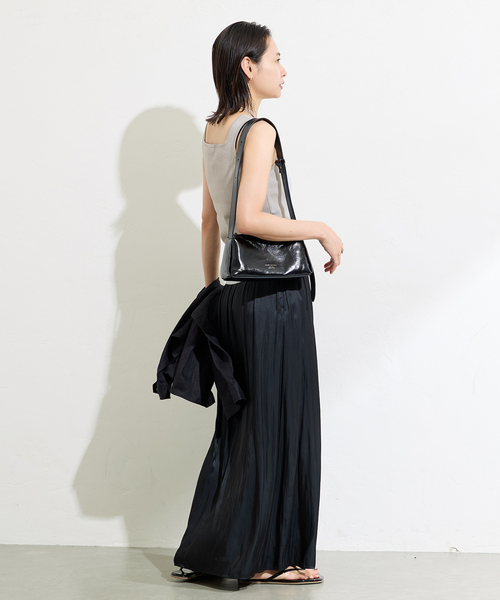 JOURNAL STANDARD（ジャーナルスタンダード）の「《追加4》スクエアネックニットタンク（タンクトップ・レディース・ネイビー/チャコールグレー/アイボリー・FREE）」の13枚目の写真