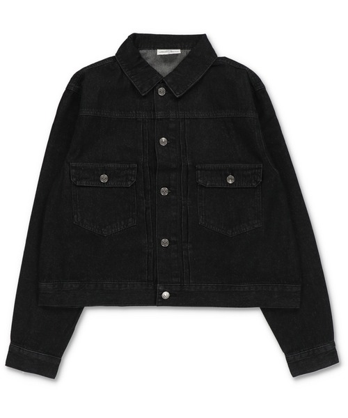 セットアップ対応】短丈デニムジャケット/2ndタイプ/Gジャン/デニムon