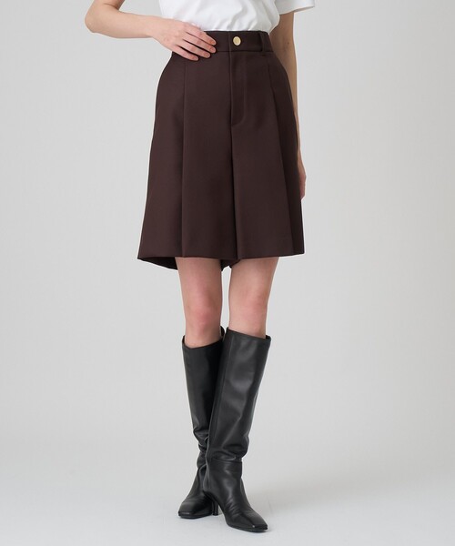 ANAYI(アナイ)の「ブライトツイルハーフパンツ(その他パンツ・レディース・ブラウン/ベージュ・38/36)」の10枚目の写真