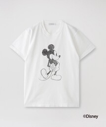 LOVELESS | 【ミッキーマウス / LOVELESS限定】プリントTシャツ(バックスタイル)(Tシャツ/カットソー)