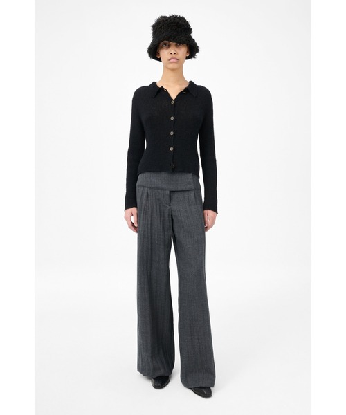 Our Legacy（アワーレガシー）の「OUR LEGACY MAZZY POLO（ニット/セーター・レディース・ブラック・36/34/32）」の2枚目の写真