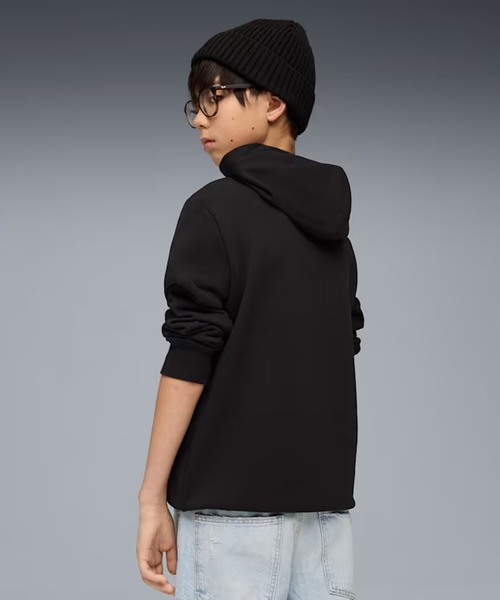 PUMA（プーマ）の「PUMA/プーマ キッズ パーカー ミッド90S フーディ 691185（パーカー・キッズ・ライトブラウン/ブラック・140cm/130cm/160cm/150cm）」の7枚目の写真