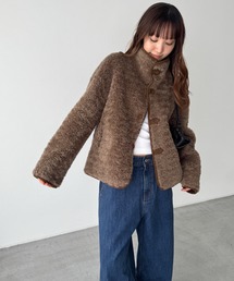 CANAL JEAN(キャナルジーン)のEl mar リバーシブルムートンジャケット(ムートンコート)