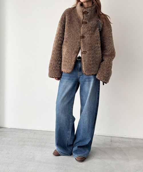 El mar リバーシブルムートンジャケット（ムートンコート）｜CANAL