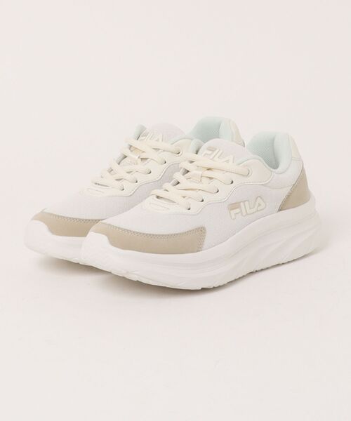 FILA(フィラ)の「【FILA】Gioia2(スニーカー・レディース・ベージュ・22.5cm/23.0cm/23.5cm/24.0cm/24.5cm/25.0cm)」の1枚目の写真
