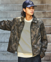 FREAK'S STORE アウタージャケット FREAK'S STORE｜LEATHERETTE RIDERS JACKET 25SS | Rakuten