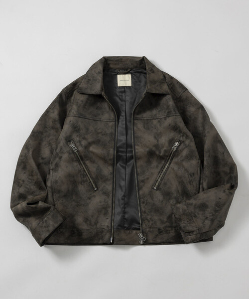 FREAK'S STORE/フリークスストア レザレット ジップ ライダース