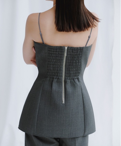 アニュアンス ベルトビスチェトップス アニュアンス anuans ベルトビスチェトップス （NAVY