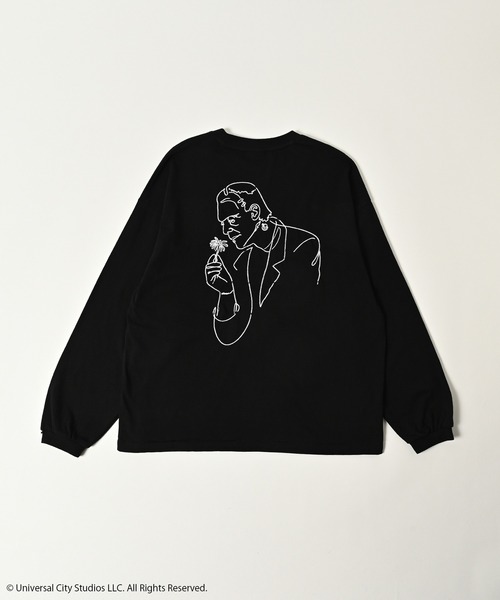 ADAM PATEK(アダムパテック)の「【ADAMPATEK/アダムパテック】Frankenstein flower stitch longsleeve ステッチロンTee(Tシャツ/カットソー・レディース・ブラック・2)」の1枚目の写真