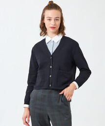 マッキントッシュフィロソフィー スリーブカーディガン ネイビー 限定サイズ50 マッキントッシュフィロソフィー スリーブカーディガン ネイビー