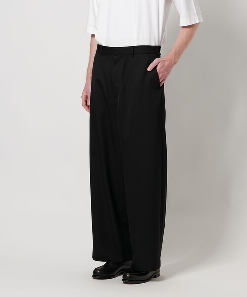 LOEFF（ロエフ）の「＜LOEFF＞ギャバジン  ワイドパンツ MEN’S（その他パンツ・メンズ・ブラック/グレー系・1/2）」の11枚目の写真