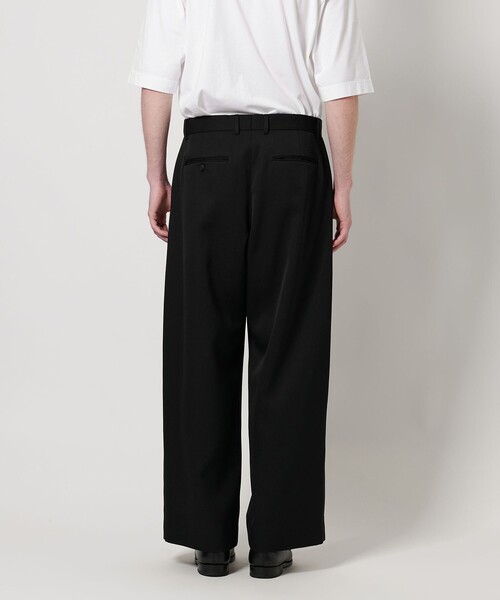 LOEFF（ロエフ）の「＜LOEFF＞ギャバジン  ワイドパンツ MEN’S（その他パンツ・メンズ・ブラック/グレー系・1/2）」の13枚目の写真