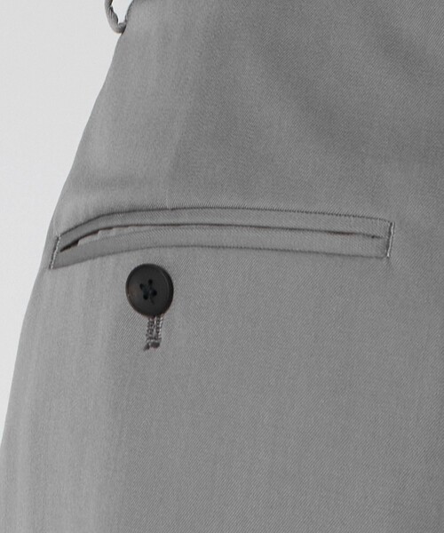 LOEFF（ロエフ）の「＜LOEFF＞ギャバジン  ワイドパンツ MEN’S（その他パンツ・メンズ・ブラック/グレー系・1/2）」の17枚目の写真