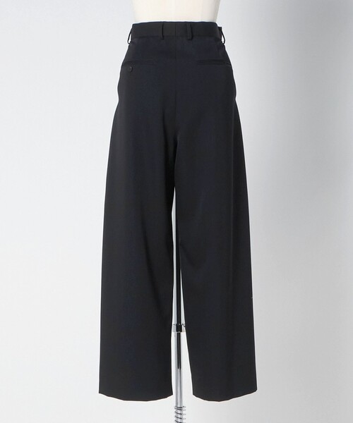 LOEFF（ロエフ）の「＜LOEFF＞ギャバジン  ワイドパンツ MEN’S（その他パンツ・メンズ・ブラック/グレー系・1/2）」の22枚目の写真