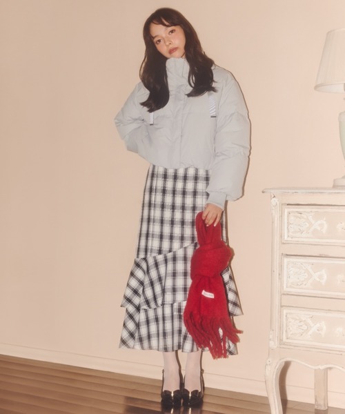 JILL by JILL STUART(ジルバイジルスチュアート)の「◇ナローマーメイドスカート(スカート・レディース・ベージュ系その他/ブラック系その他/ブラック・FREE)」の3枚目の写真