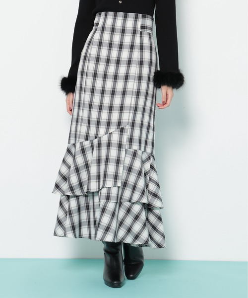 JILL by JILL STUART(ジルバイジルスチュアート)の「◇ナローマーメイドスカート(スカート・レディース・ベージュ系その他/ブラック系その他/ブラック・FREE)」の13枚目の写真