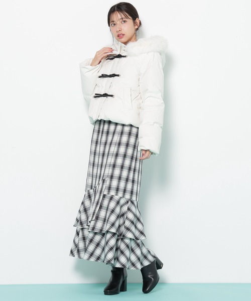 JILL by JILL STUART(ジルバイジルスチュアート)の「◇ナローマーメイドスカート(スカート・レディース・ベージュ系その他/ブラック系その他/ブラック・FREE)」の10枚目の写真