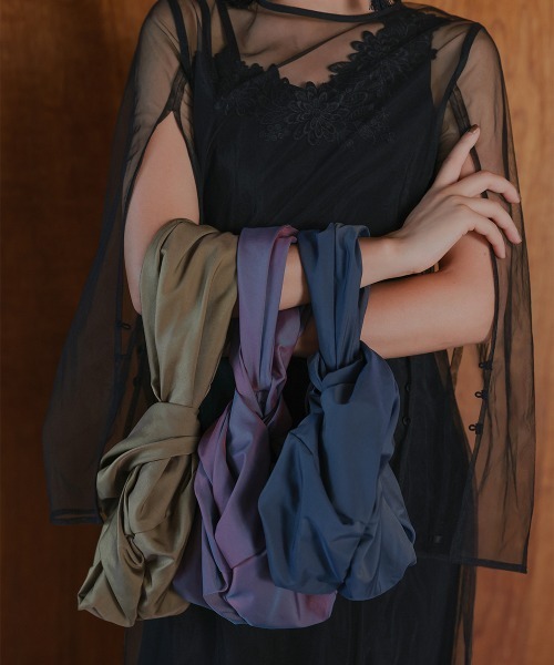 Callarus（カラルス）の「〔Callarus〕偏光タフタデザインバッグ（ハンドバッグ・レディース・ボルドー/マスタード/ネイビー・FREE）」の16枚目の写真